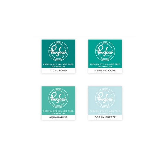 Pink Fresh Premium Dye Ink Cube Pack - Island Oasis | Scrapbook Garage